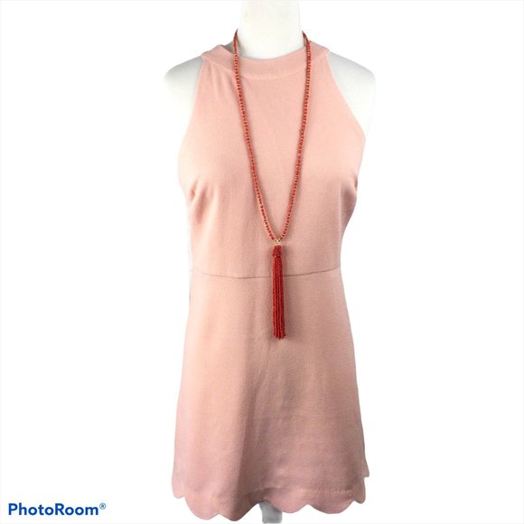 Lulus Dresses & Skirts - Lulu's Favorite Feeling Peach Mini Dress, Small